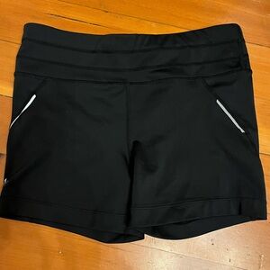 Athleta Black Activewear shorts